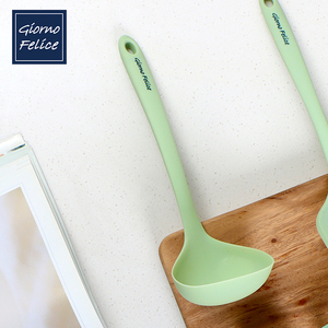 [Giorno Felice] mestolo di Silicone Silicone platino utensile in Silicone Set BPA-strumento di cottura di fabbricazione coreana sicuro per terra - Product Image 4