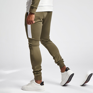 Men's 2025 Spring Collection <b>Full</b> <b>Zip</b>-<b>Up</b> <b>Hoodie</b> Stripe Print Polyester Fleece Jogger Sweat Suits Printed Sportswear Tracksuit - Product Image 3