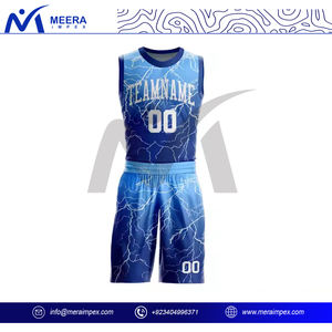 Vente en gros Ensemble de vêtements de sport de basket-ball personnalisés pour hommes Short en jersey respirant à séchage rapide avec impression par sublimation Service OEM disponible - Product Image 3