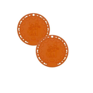 Lot de 2 tapis antidérapants en silicone de qualité alimentaire pour plateau à miettes, imperméables, lavables au lave-vaisselle et résistants à la chaleur - Product Image 1