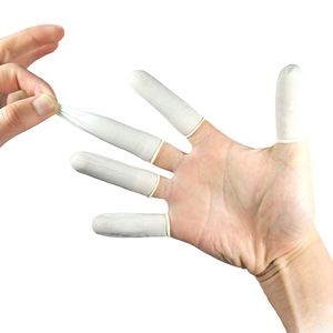 Reparación electrónica hecha a mano <span class=keywords><strong>de</strong></span> látex <span class=keywords><strong>de</strong></span> nitrilo condones <span class=keywords><strong>de</strong></span> goma para dedos Protector <span class=keywords><strong>de</strong></span> dedos cubiertas <span class=keywords><strong>de</strong></span> dedos cuna - Product Image 4