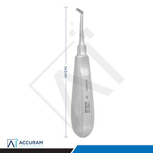 Pousseur de bande Mershon dentaire, rétracteur manuel orthodontique, instrument d'élévation, acier inoxydable, pointe angulaire, poseur de bande Mershon, CE - Product Image 4
