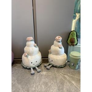 Hot Selling Jelly <b>Cats</b> Cute Birthday Cakes Series Plush Toy Cream Candle Perfect <b>Gift</b> for Children's Birthdays and Christmas - Product Image 4