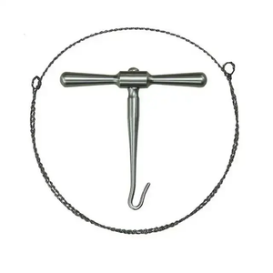 Ensemble de fils de scie orthopédiques Gigli de qualité supérieure avec deux poignées Instruments chirurgicaux orthopédiques orthopédiques en acier inoxydable réutilisables sans rouille - Product Image 3
