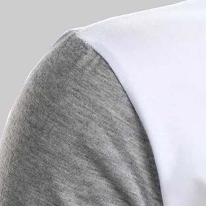 Polos de algodón transpirable de verano para hombre, estilo callejero, manga corta, contraste de Color, bordado, estampado, Polo para hombre - Product Image 6