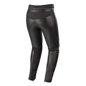 Pantalon de moto respirant en cuir Cordura pour femme Vika, taille 40, imprimé noir, VTT, 8033637203669 - Product Image 2