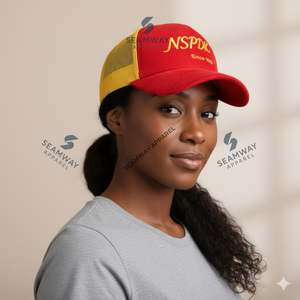 Gorra Trucker Personalizada NSPDK, Gorra de Malla con Parte Trasera de Malla, Gorra de Alta Calidad con Bordado Informal, Visera Curva de Espuma con Cierre a Presión - Product Image 4