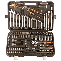 Kit de clés à douille mécaniques 132 pièces pour réparation automobile, boîte à douilles, ensemble d'outils à cliquet domestique, marque OEM, garantie 3 ans