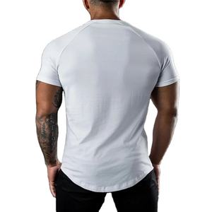 Camiseta de Algodón para Hombre, Estilo Deportivo, Manga Corta, para Entrenamiento, Fitness, Musculación, de Alta Calidad, para Gimnasio y Deportes - Product Image 2
