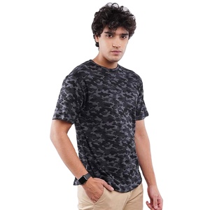 Nouveau Design Confortable Tissu Respirant Imprimé T-shirt pour Hommes Vente en Gros Doux 100% Coton Haut à Manches Courtes Pour Hommes - Product Image 2