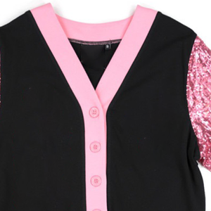 Autumn Winter <b>Women's</b> Wool/Acrylic V-neck Knitted <b>Cardigan</b> Front Logo Anti-Wrinkle Casual Regular Length Button Closure - Product Image 4