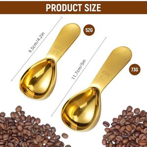 ช้อนขัดสำหรับตกแต่งบ้านและห้องครัวที่ใช้งานได้ช้อนทองแดงที่หรูหราสำหรับการใช้กาแฟโดย aaliyan impex - Product Image 2