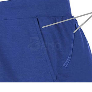 Pantalones cortos deportivos de alta calidad para hombre, nuevo diseño, estilo callejero de secado rápido con cintura elástica, patrón sólido a la venta - Product Image 3