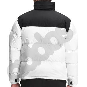 Chaqueta de invierno personalizada para hombre, elegante y de moda High Street Puffer con cremallera completa y ajuste relajado con múltiples bolsillos - Product Image 4