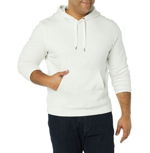 เสื้อฮู้ดผู้ชายแบบสวมหัวสำหรับฤดูหนาว ผ้าคอตตอนผสมโพลีเอสเตอร์ แห้งเร็ว ระบายอากาศ กันลม มีซับใน ทรงปกติ - Product Image 3