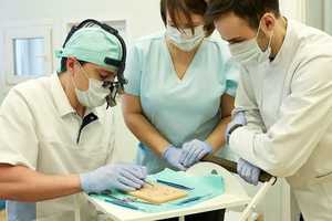 Haute qualité noir vert nouveau Kit de traumatisme Scalpel de Suture Instruments chirurgicaux en acier inoxydable pour les trousses de premiers soins de laboratoire étudiant - Product Image 4