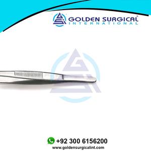 Pinzas Quirúrgicas Kuhne, Pinzas de Cobertura, Pinzas Médicas Especiales de 105 mm, Pinzas con Punta de Gancho y Punta Plana - Product Image 4