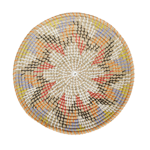 Ecológico Handwicker Floral redondo Seagrass decoración colgante de pared hermosa decoración del hogar en la fábrica de Vietnam - Product Image 5