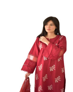 Dernières éthérées Georgette pierre florale travail brodé Anarkali femmes costume longue longueur au genou décontracté fête spéciale dentelle indienne - Product Image 1