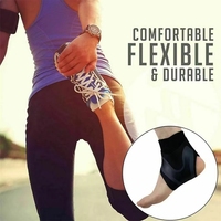 Vente en gros Manchon de compression ajustable Pieds élastiques Sangle de protection du talon anti-entorse Chaussettes de sport pour la cheville Soutien de la cheville