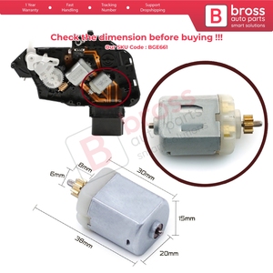 Moteur de serrure de porte BGE661 12V DC avec engrenage à 9 dents pour Land Range - Product Image 5