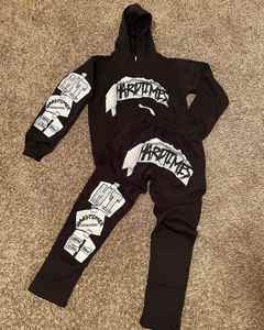 Chándal Deportivo de Moda al por Mayor |   Conjunto de Sudadera con Capucha y Pantalones Deportivos Extra Grandes Personalizados |   Proveedor de Ropa Deportiva Casual Unisex - Product Image 4