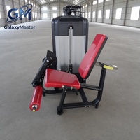Máquina Comercial de Extensión de Piernas con Pila de Pesas de 100 kg, Equipo de Entrenamiento de Fuerza Sentado para Gimnasios Comerciales