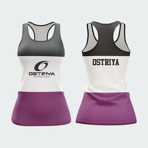 Camisetas sin Mangas Personalizadas de Corte Regular para Mujer, Camisetas de Verano Informales sin Mangas, Camisetas de Tirantes de Spandex y Poliéster Personalizadas para Mujer - Product Image 3