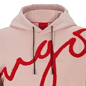 Último diseño básico bordado sudaderas con capucha hecho en Pakistán estilo callejero al por mayor sudaderas con capucha personalizadas - Product Image 6