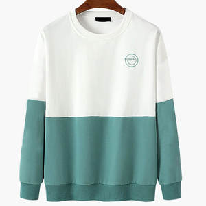 Sudadera de Hombre de Alta Calidad, Cuello Redondo, Manga Larga, Mezcla de Algodón, Personalizable al por Mayor, en Existencia - Product Image 1