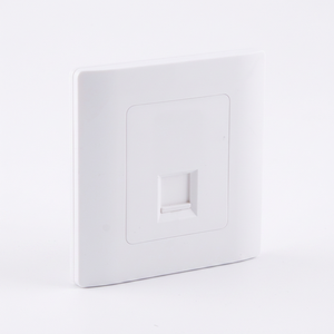 แผงเชื่อมต่อเครือข่าย Lianxin แบบพอร์ตเดียว ขนาด 86x86 มม. ช่องเสียบ RJ45 วัสดุพลาสติก สำหรับงานเครือข่าย - Product Image 5
