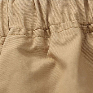 Ventes d'usine directes hommes décontracté été en plein air Fitness coton Shorts motif solide Anti-rides plaine teint DDP expédition - Product Image 3