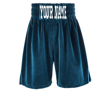 Fabricante de fábrica, pantalones cortos deportivos de boxeo, calzoncillos bóxer de terciopelo para hombre, pantalones cortos de boxeo cómodos - Product Image 4