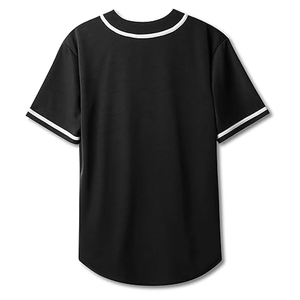 เสื้อเจอร์ซีย์เบสบอลของผู้ชายเสื้อกีฬาแบบเรียบระบายอากาศได้สำหรับผู้ใหญ่สั่งทำได้ - Product Image 4