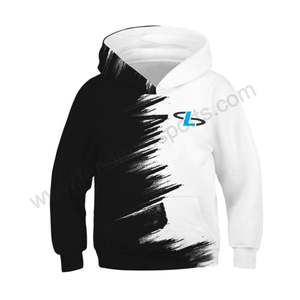 60% coton 40% polyester poids lourd Double couche capuche cordon pull 300 GSM goutte épaule plaine sweats à capuche en vrac - Product Image 1