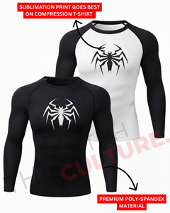 Camiseta de Compresión para Hombre, Talla Estadounidense, Cuello Alto, Manga Larga, Deportiva, para Correr, Fitness, Capa Base - Product Image 3