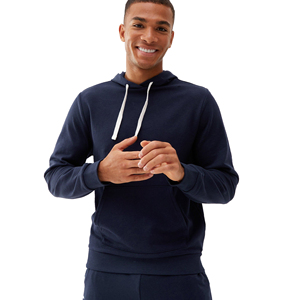 Wholesale 300gsm 100% Cotton Heavy Warm <b>Brushed</b> Unisex Pullover Custom Printing Embroidery Logo Hoodies - Product Image 1