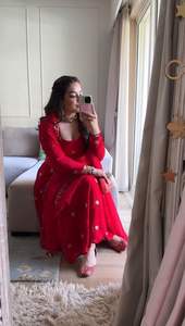 Robe de soirée longue rouge pour femmes et filles, vêtements de mariage robe longue pour robes de soirée - Product Image 2