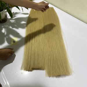 ดิบบริสุทธิ์12a เกรดราคาขายส่งการรวมกลุ่มผมวาดคู่ผม613สีบราซิลมนุษย์ผมรวมกลุ่มผู้ขาย - Product Image 5