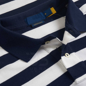 OEM vierge été de haute qualité garçons Polo Tee Shirt broderie personnalisée Logo Polo T-shirts personnalisé hommes Polo tricoté T-Shirt pour hommes - Product Image 2