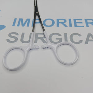 Instrumento médico Abrazaderas quirúrgicas de acero inoxidable Fórceps de arteria Kocher Procedimientos quirúrgicos de control de vasos curvos rectos - Product Image 4