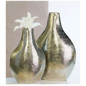 Florero de Metal de lujo hecho a mano atractivo soporte de flores decorativas para bodas y fiestas maceta de Metal de lujo de la mejor calidad - Product Image 2