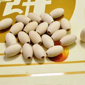 Perles en bois, petites perles en bois, forme personnalisée et perles en bois colorées, façonnées et de taille personnalisées, produit artisanal indien - Product Image 3