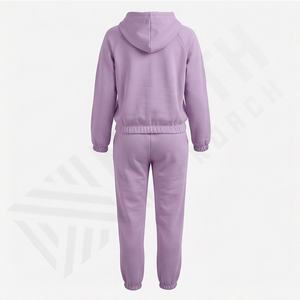 Custom Logo High Quality Jogger Gym Crop <b>Top</b> Oversize Casual Hoodie Sweatshirt Two Piece Winter <b>Warm</b> Sets <b>Women</b> Clothing New - Product Image 2