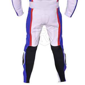 Combinaison de moto en cuir véritable de qualité supérieure, haut de gamme, coupe-vent, quantité minimale de commande bas - Product Image 6