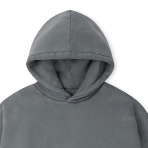 Haute qualité polaire marron blanc essentiel 100% coton épais hommes sweats à capuche surdimensionnés sweats à capuche lourds sweats à capuche personnalisés - Product Image 5