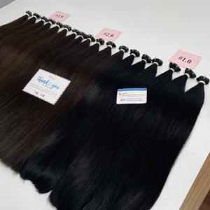 Produit le plus vendu Trame de génie droite naturelle 100% cheveux vietnamiens bruts personnaliser couleur soyeuse et lisse prix de gros - Product Image 2