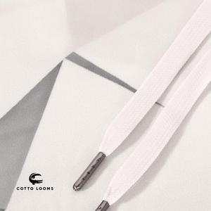 เสื้อมีฮู้ดใส่ได้ทั้งชายและหญิงมาใหม่ระบายอากาศได้ดีสีทึบผ้าฝ้ายขนแกะแบบสวมหัวเสื้อแฟชั่นคุณภาพสูง - Product Image 5