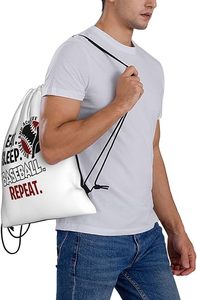 Sac à dos à cordon de serrage unisexe de qualité supérieure pour le baseball, le sport, la gym, les voyages et la natation - Product Image 2