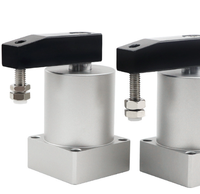 Élément pneumatique d'angle rotatif à serrage par piston en acier inoxydable SCD100x25 pour moteur de camping-car